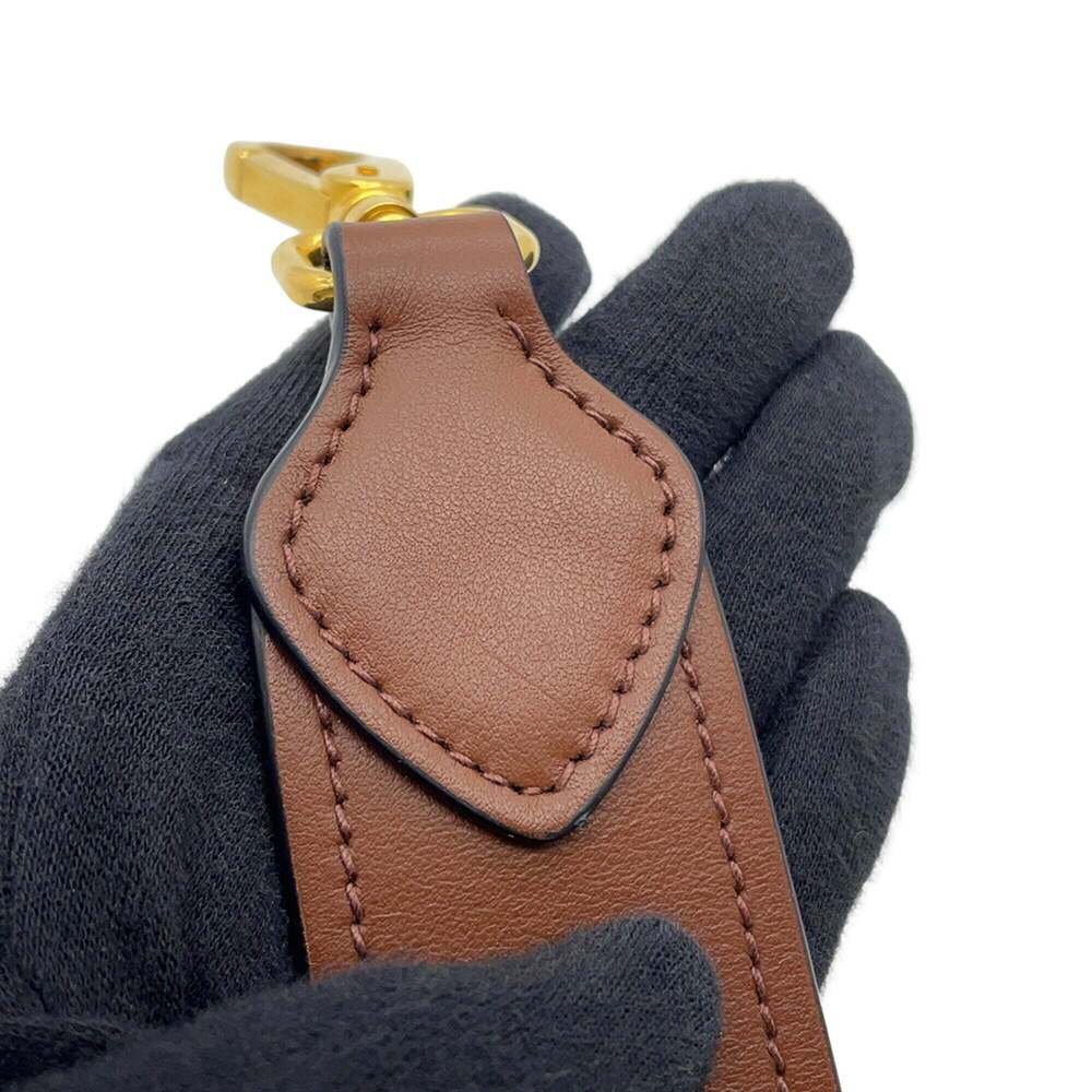 PRADA Brown Leather Shoulder Bag - Picture 16 of 16